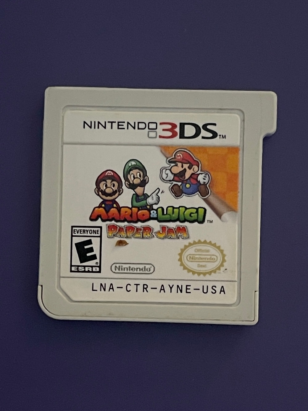 Mario & Luigi Paper Jam Nintendo 3DS Cartridge